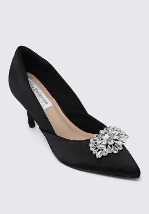 Adelyn Comfy Pumps In Black