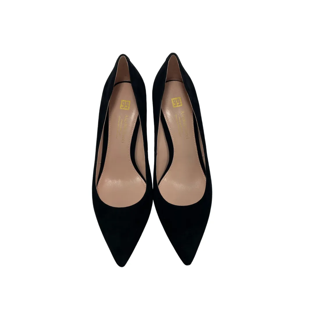 AiciBerlucci 2.5 inch heel leather pump