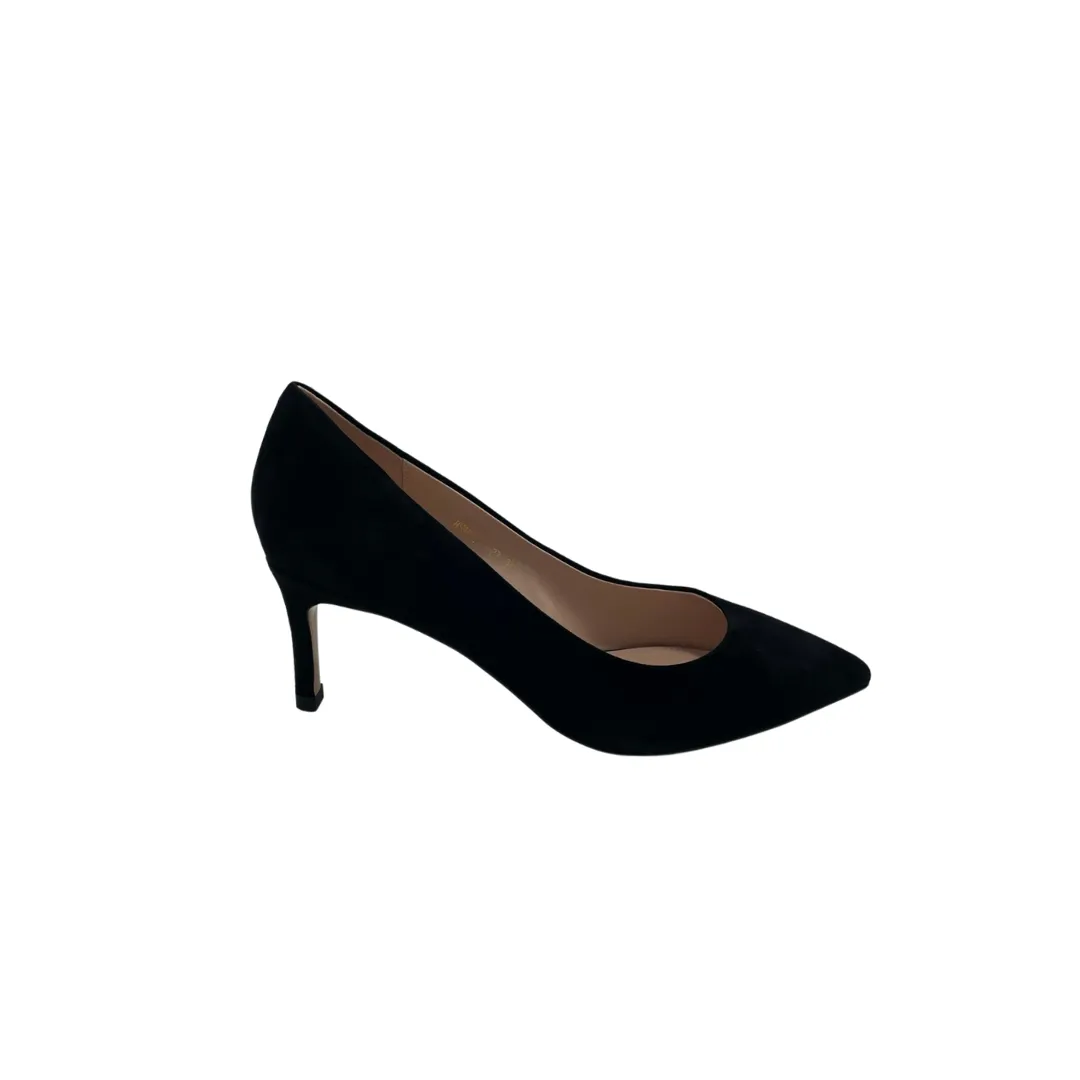AiciBerlucci 2.5 inch heel leather pump