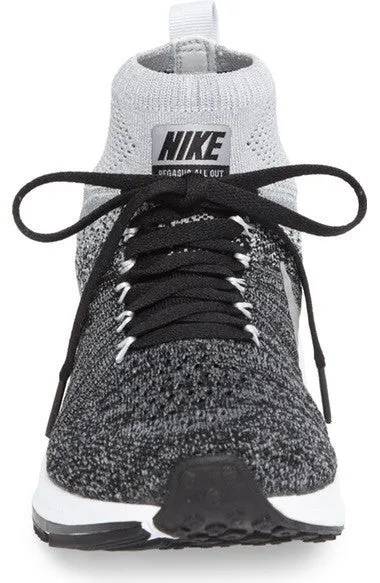 AIR ZOOM PEGASUS ALL OUT FLYKNIT RUNNING SHOE (BIG KID)