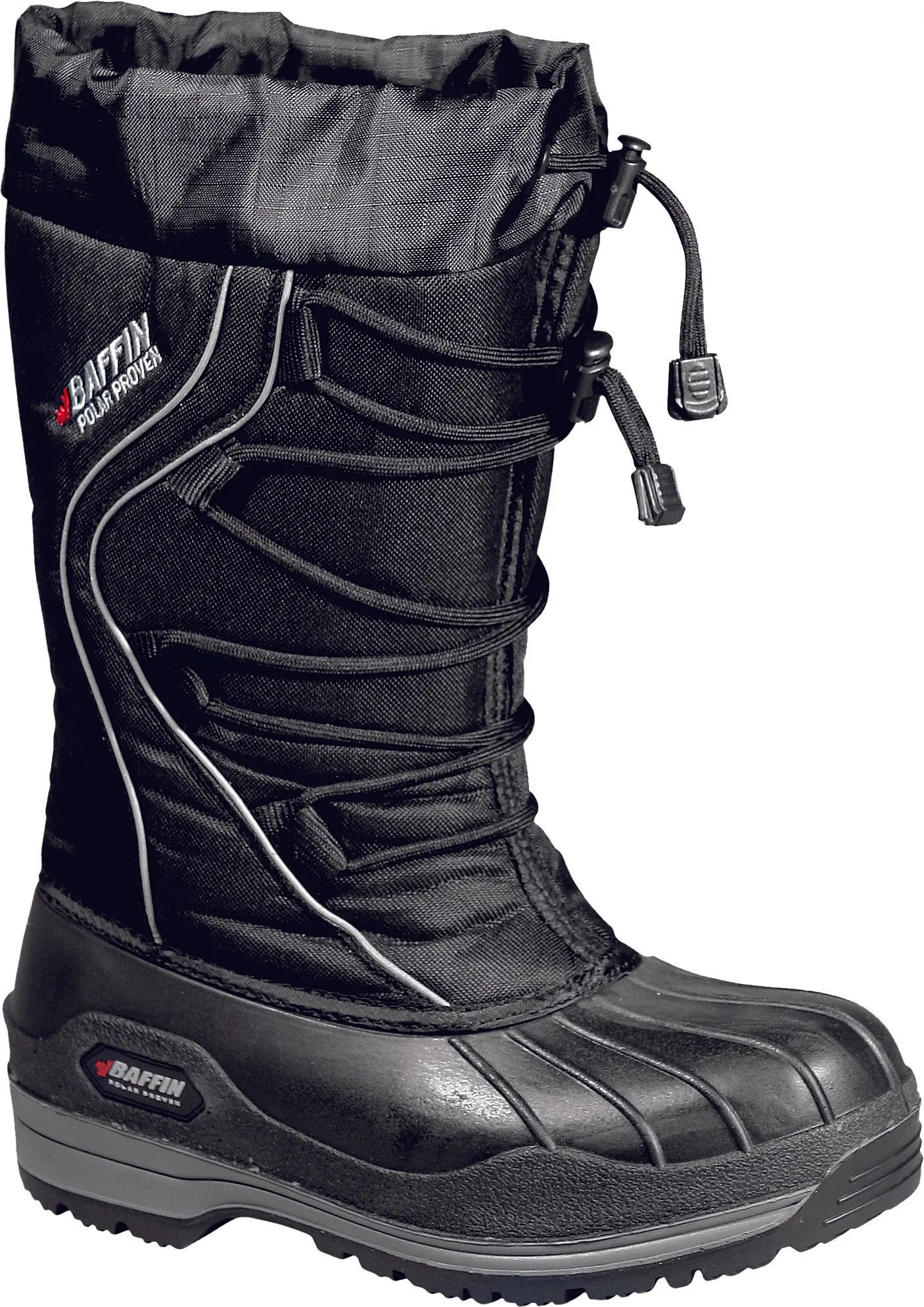 BAFFIN WOMEN'S ICE FIELD BOOTS BLACK SZ 08 4010-0172-001-08