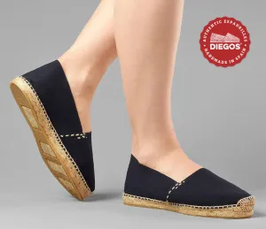 Black espadrilles