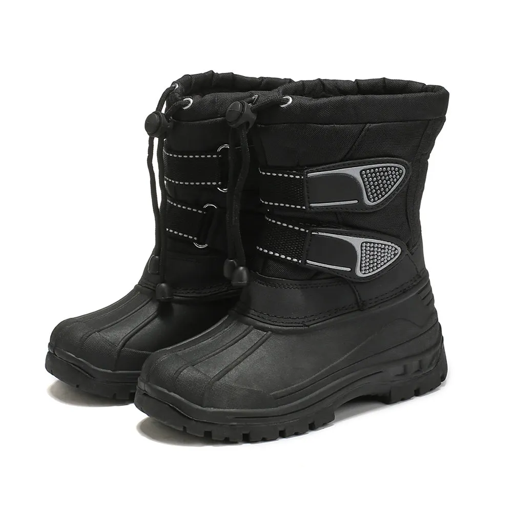 Boys Girls Waterproof Snow Boots Kids Outdoor Frosty Winter Sports Boots