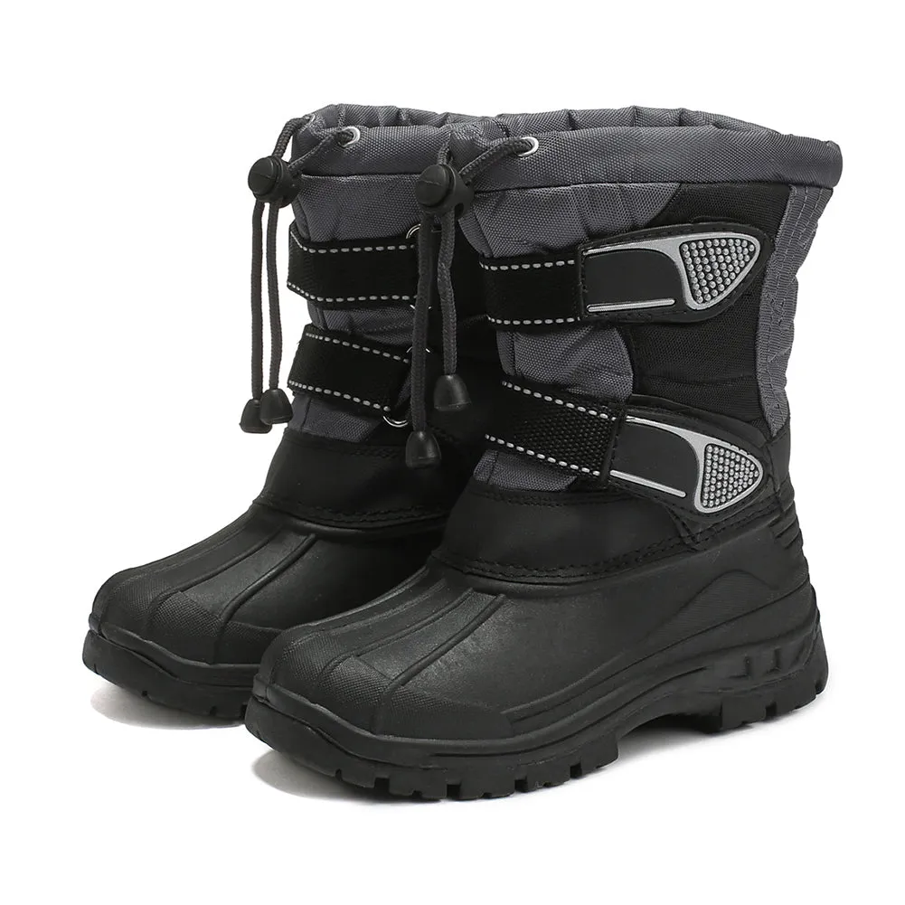 Boys Girls Waterproof Snow Boots Kids Outdoor Frosty Winter Sports Boots