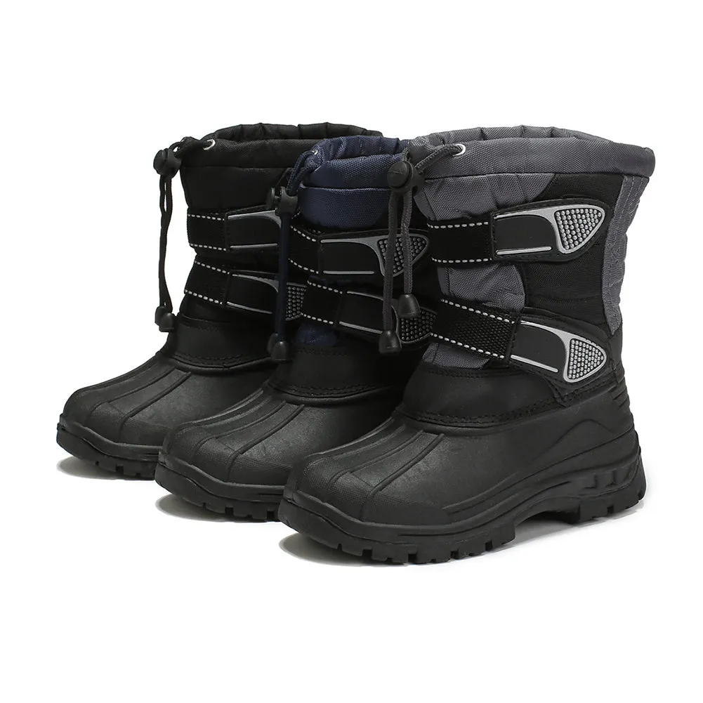 Boys Girls Waterproof Snow Boots Kids Outdoor Frosty Winter Sports Boots