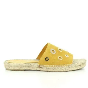 Calzanor 2012 Mustard Slide Espadrilles