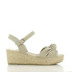 Calzanor 2103 Nude Slingback Espadrilles