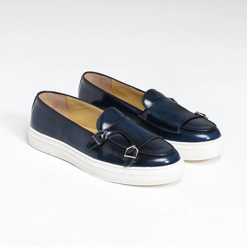 Casper Monk Style Loafer  - Blue