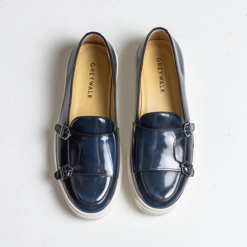 Casper Monk Style Loafer  - Blue