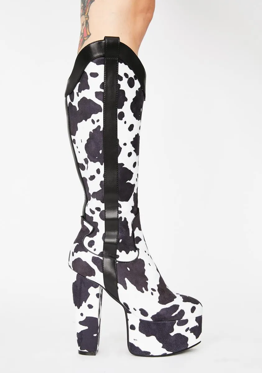 Cowgirl Platform Boots