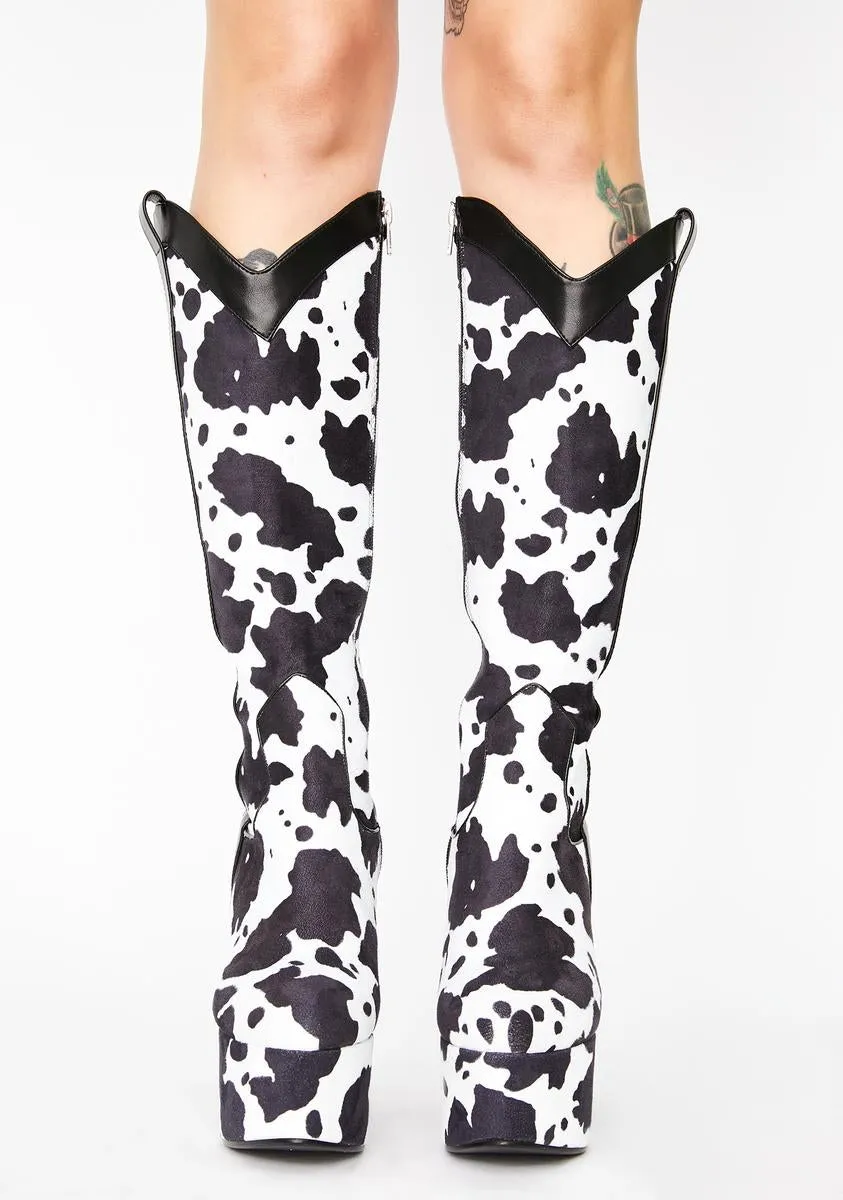 Cowgirl Platform Boots