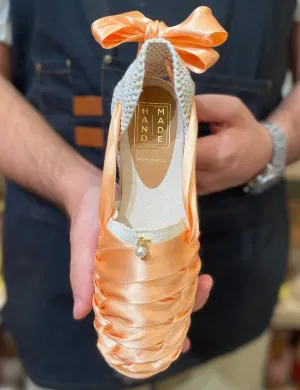 Custom-made Espadrilles Mango Pearl