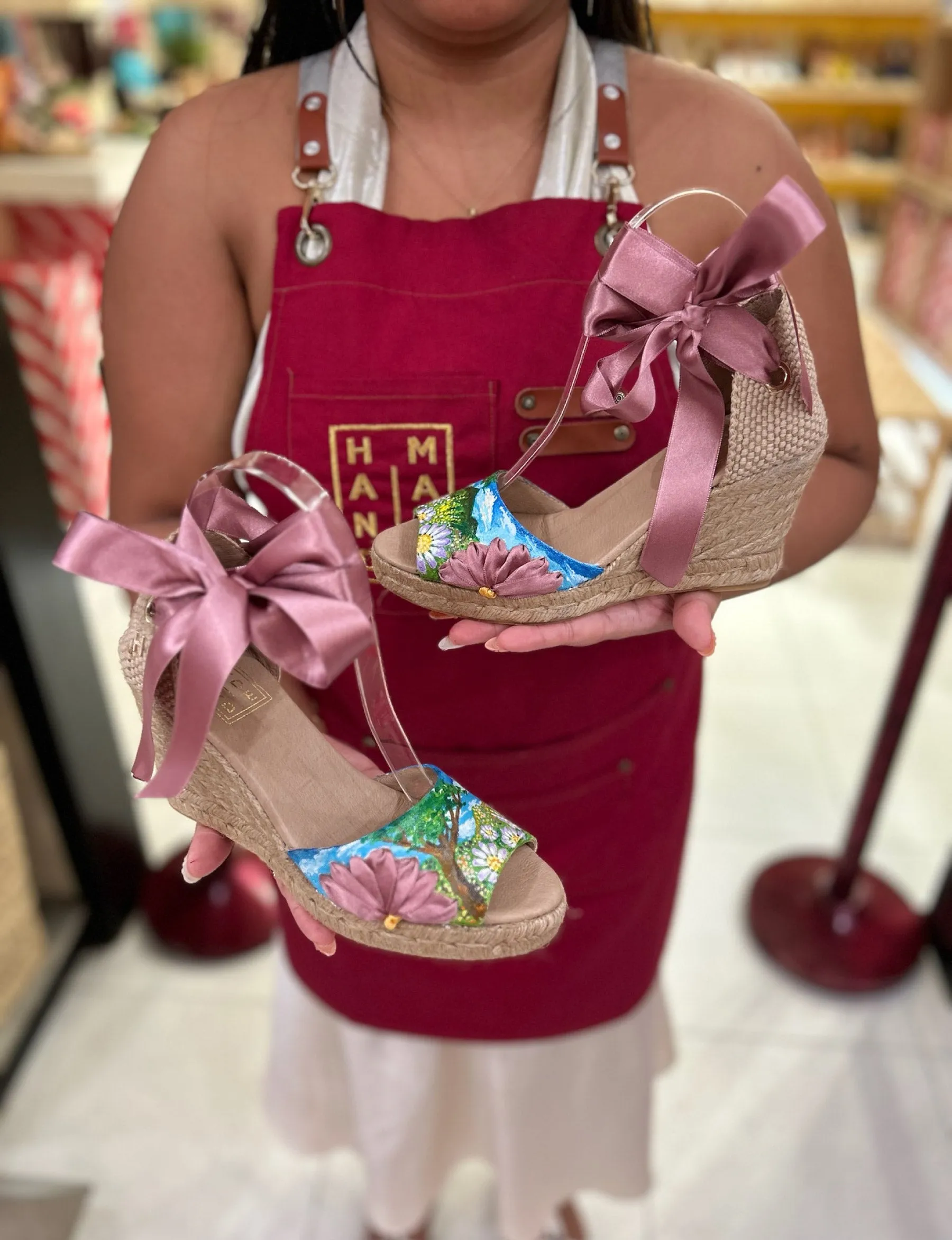 Custom-made Espadrilles Open Toes Field Trip