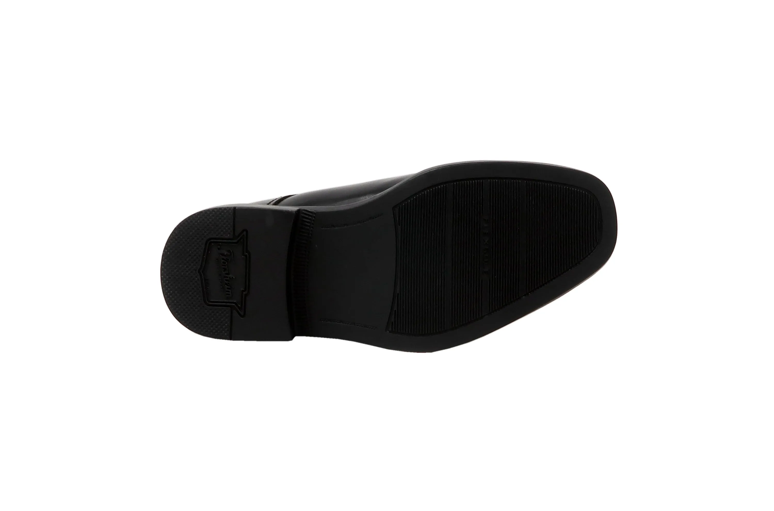 Florsheim Little Kids Postino Double Monk Black Slip-On Shoes