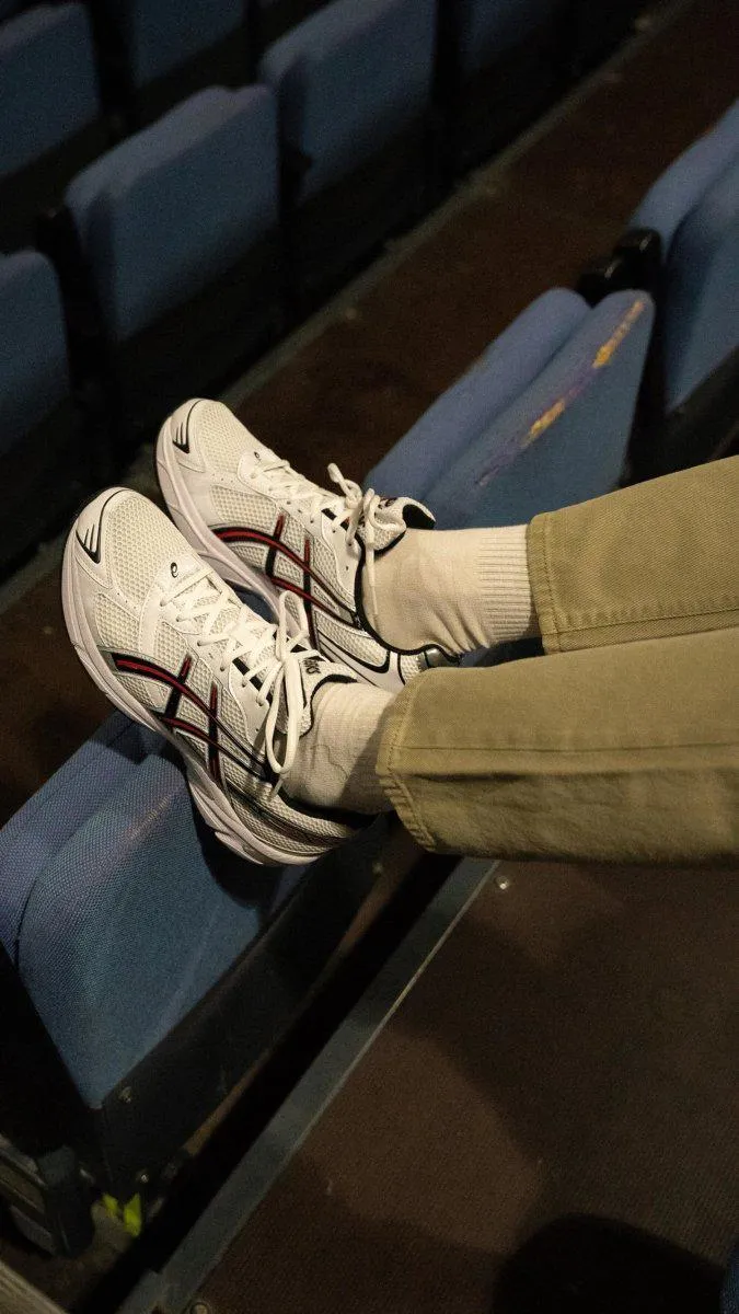 GEL-1130 - White/Electric Red - Sneakers