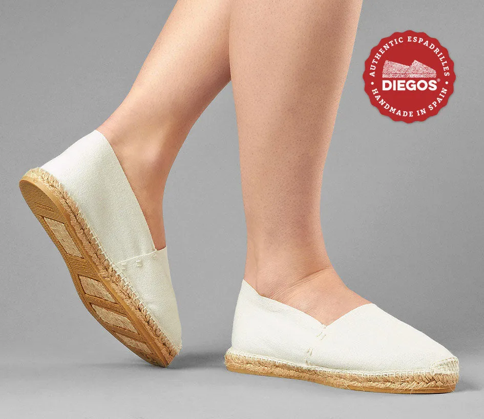 Ivory espadrilles