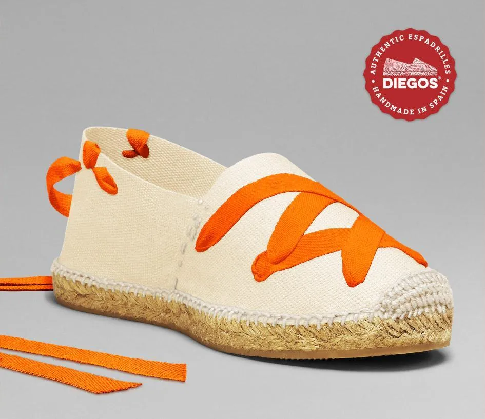 Ivory white classic espadrilles