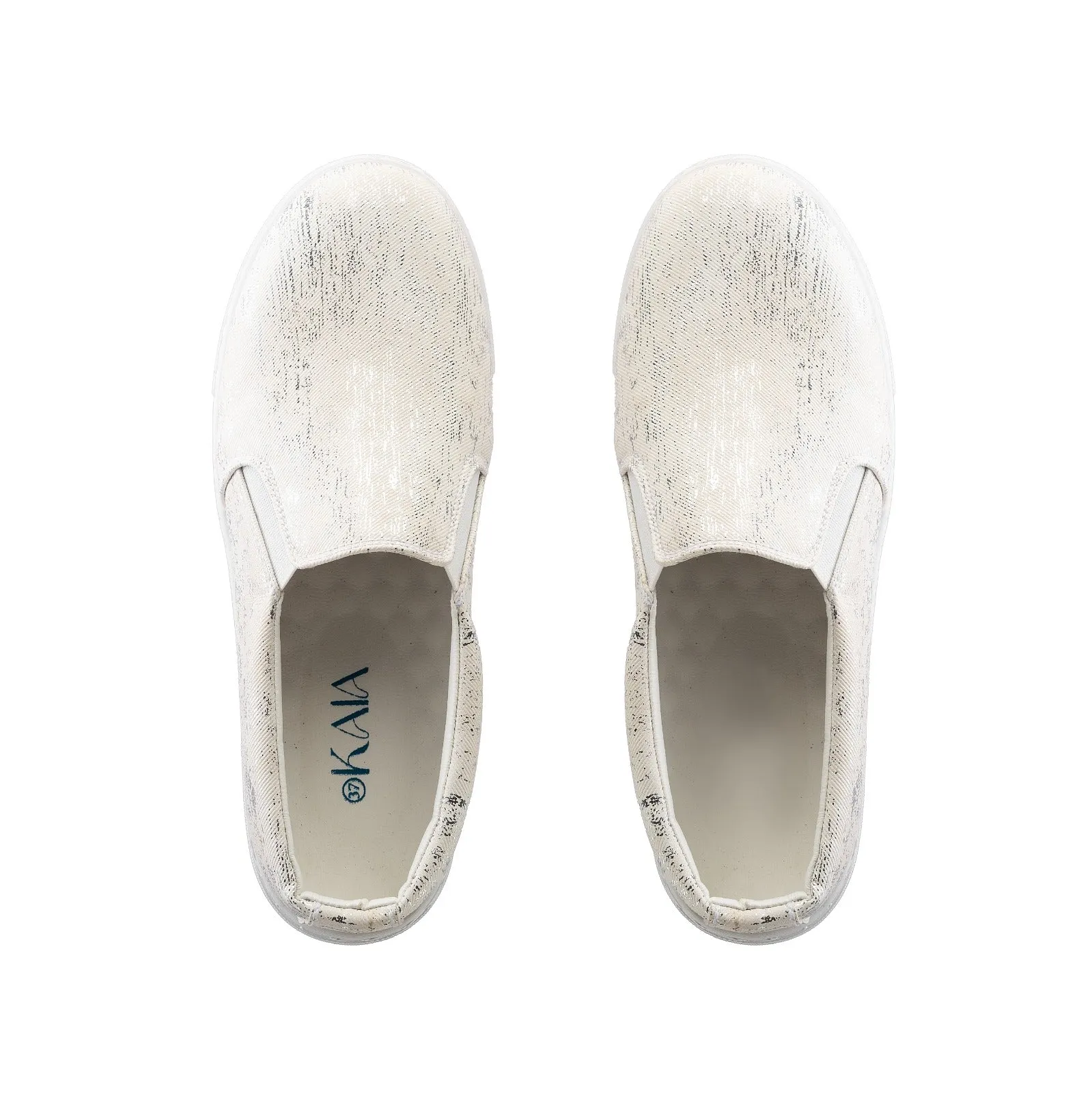 Metallic Slip-ons