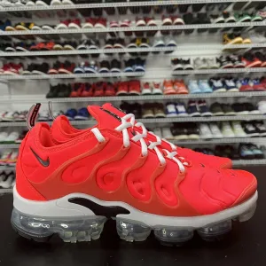 Nike Air Vapormax Plus Shoes Bright Crimson 924453-602 Men's Size 10 With Box