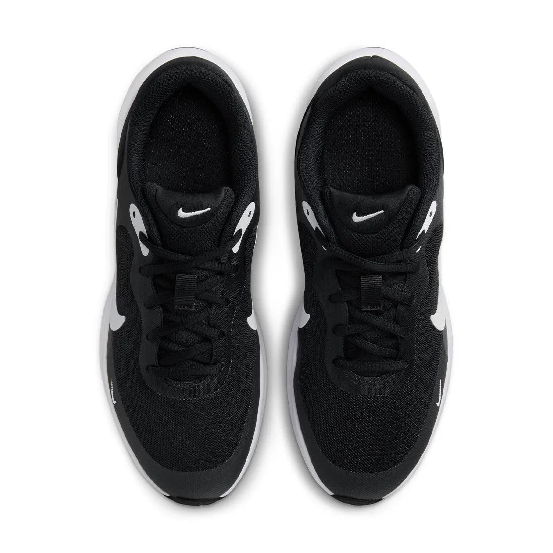 Nike Revolution 7 Junior Running Shoes Black White