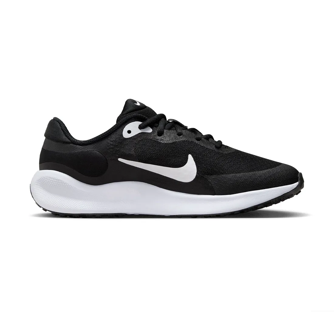 Nike Revolution 7 Junior Running Shoes Black White