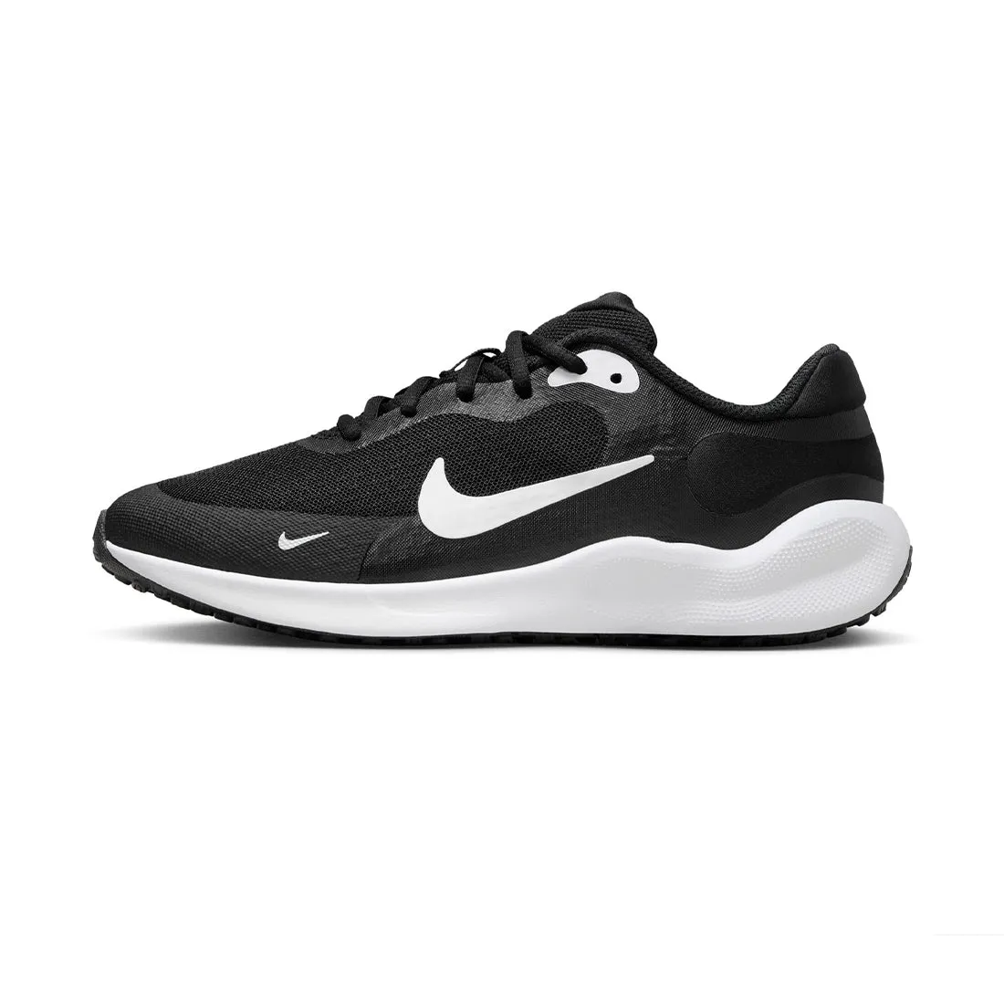 Nike Revolution 7 Junior Running Shoes Black White