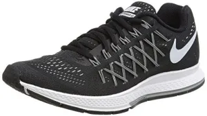 Nike Womens Air Zoom Pegasus 32 Black/White/Pure Platinum Running Shoe 7 US