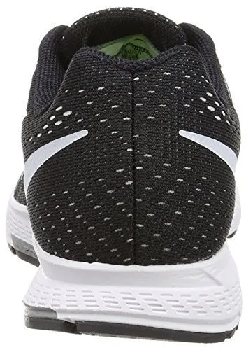 Nike Womens Air Zoom Pegasus 32 Black/White/Pure Platinum Running Shoe 7 US