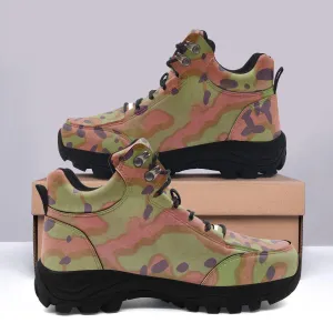 Platanenmuster German WWII Camo Patterns Hiking Shoes