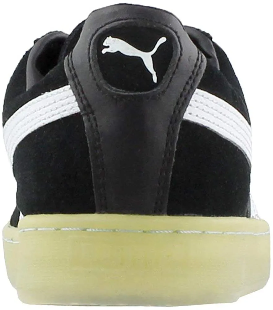 Puma Suede V2 Distinct Life 364826-01 Men's Black & White Sneakers Shoes C1478