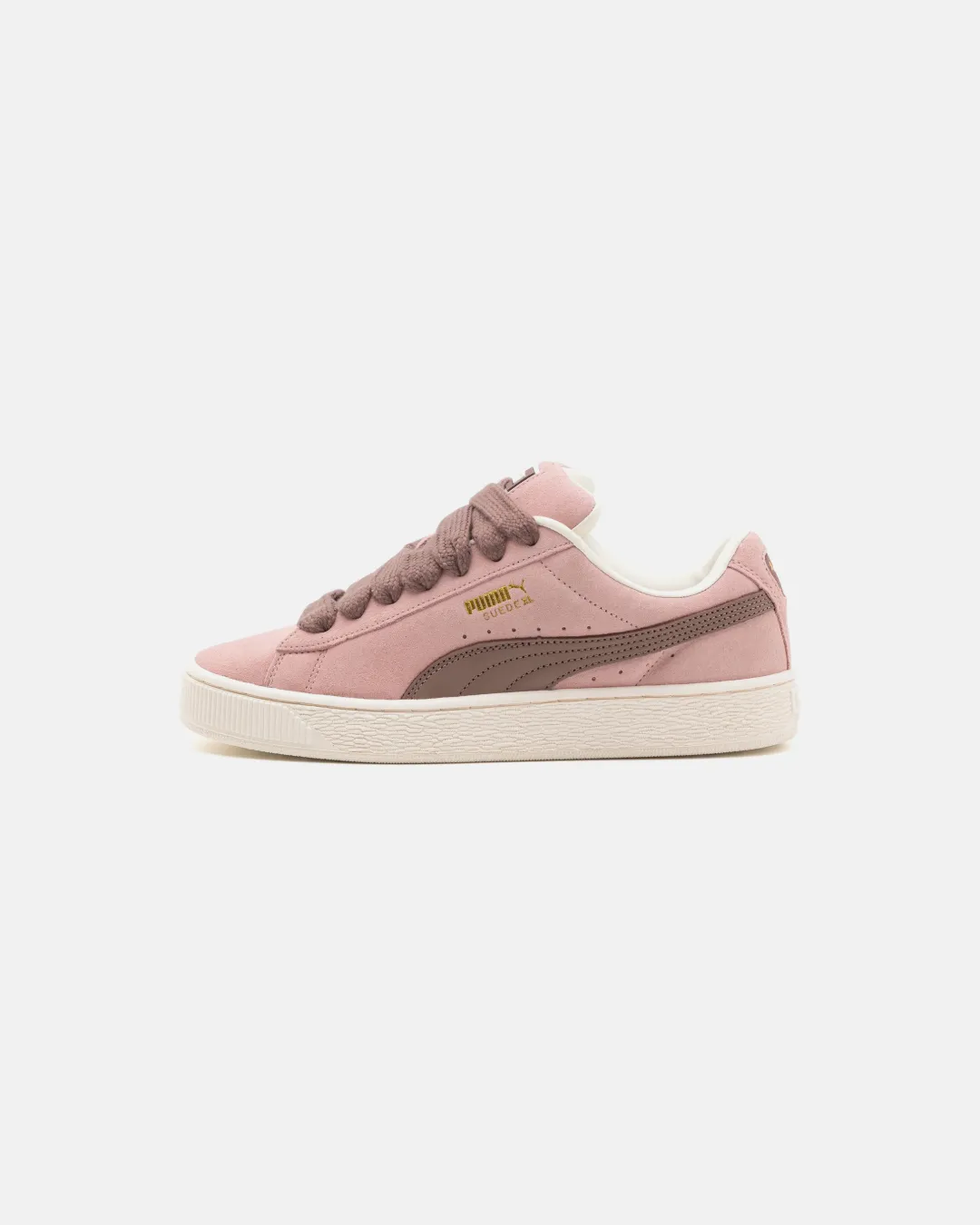 Puma Suede XL Women's Future Pink Warm White Sneakers