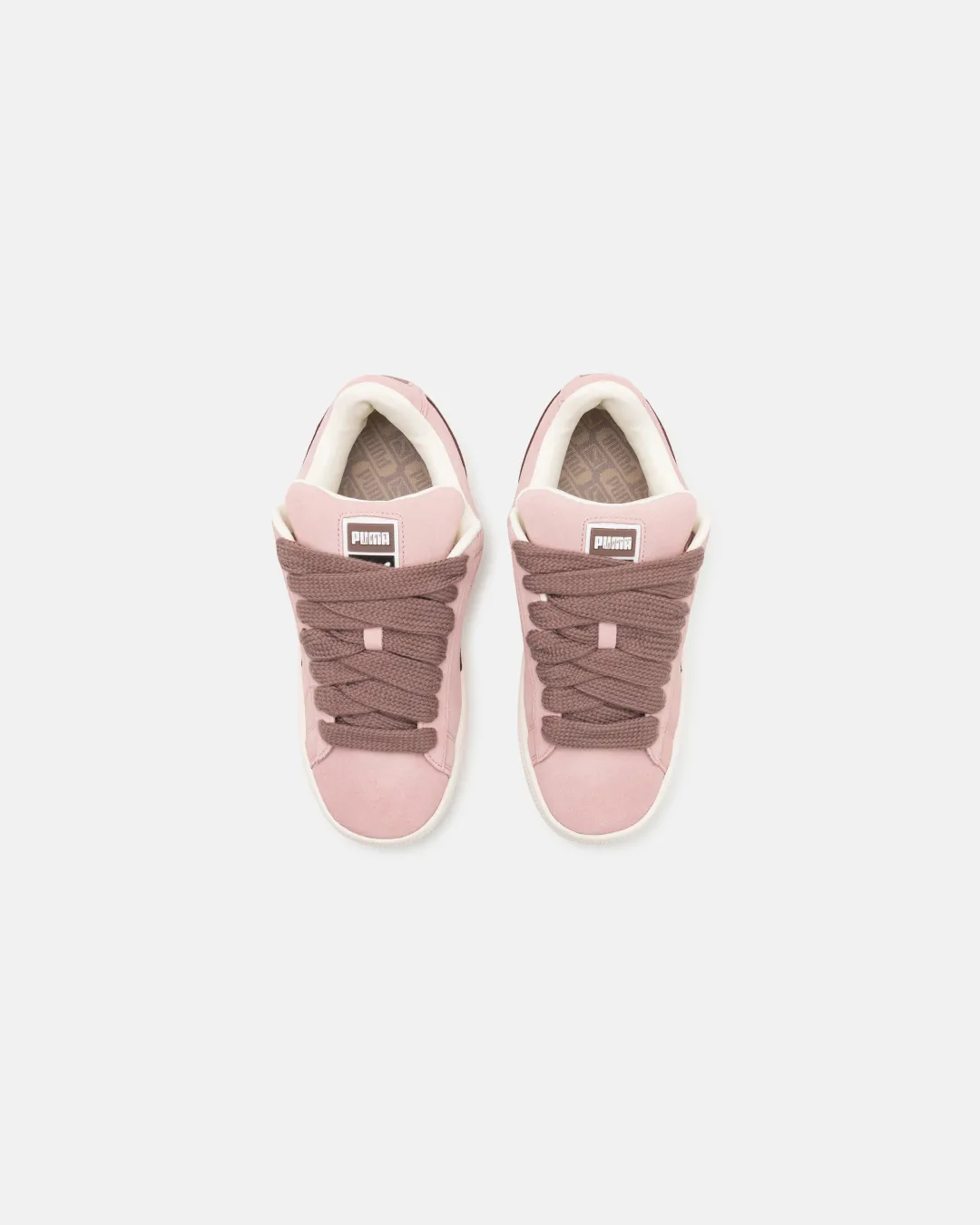 Puma Suede XL Women's Future Pink Warm White Sneakers