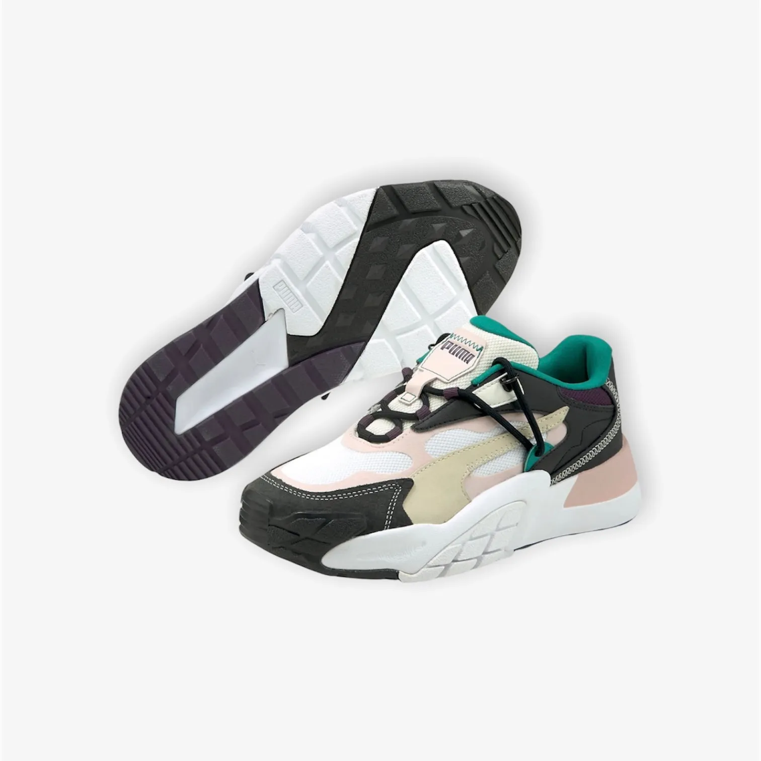Puma Womens Hedra Bright Heights Puma Black Lotus 380956-02