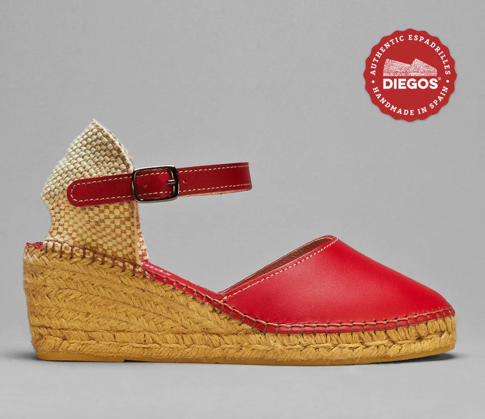 Red leather Carmen