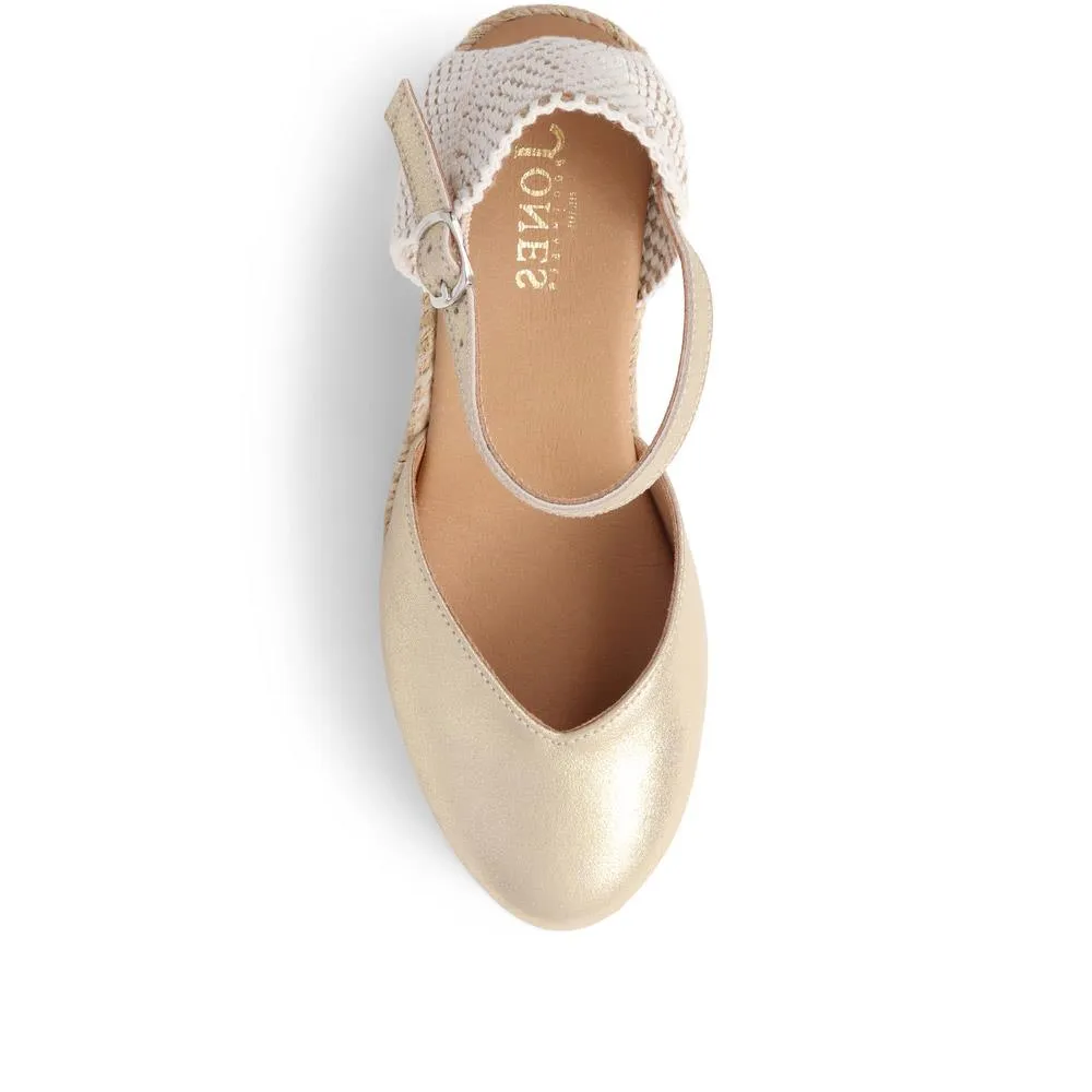 Rosina Leather Espadrilles  - ROSINA / 325 424