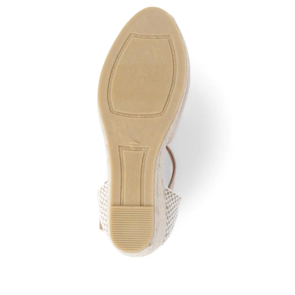 Rosina Leather Espadrilles  - ROSINA / 325 424