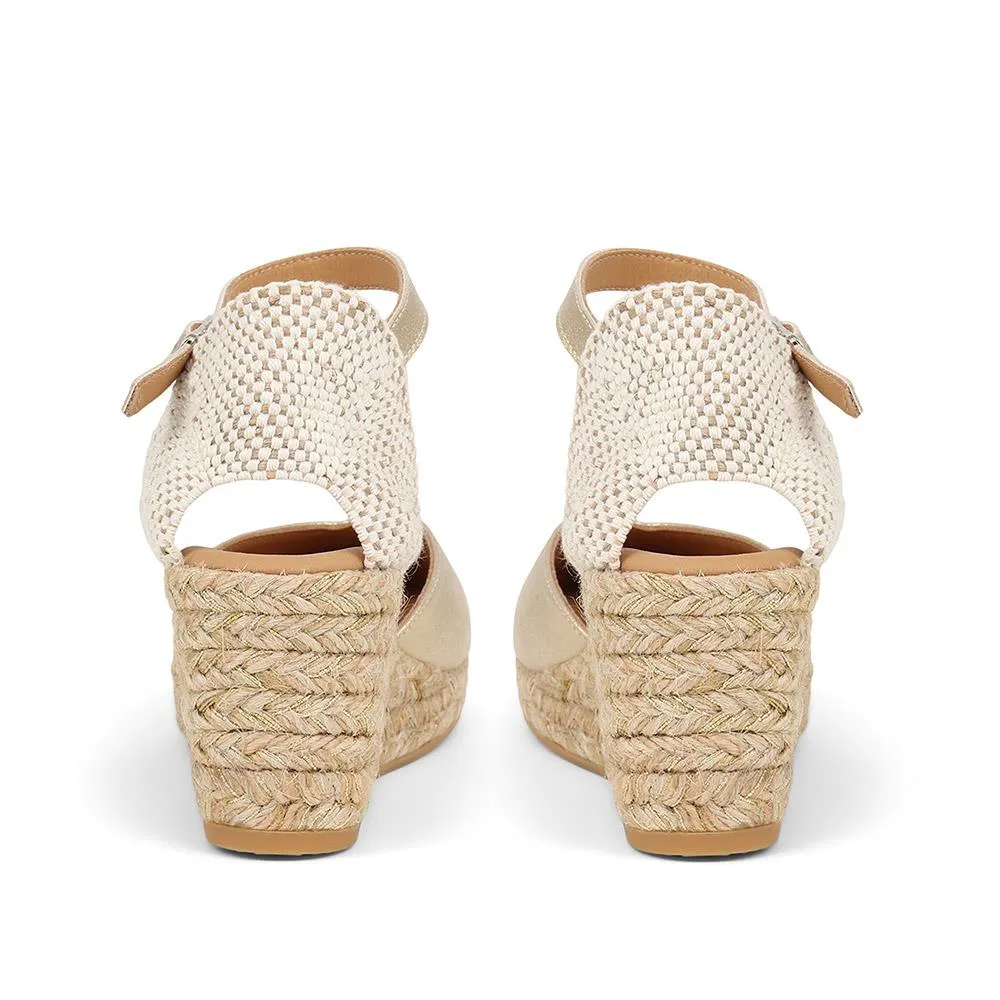 Rosina Leather Espadrilles  - ROSINA / 325 424