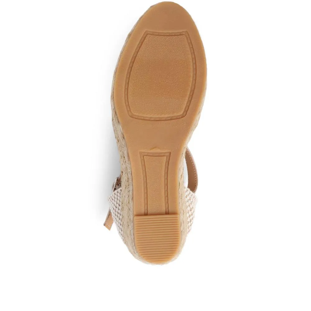 Rosina Leather Espadrilles  - ROSINA / 325 424