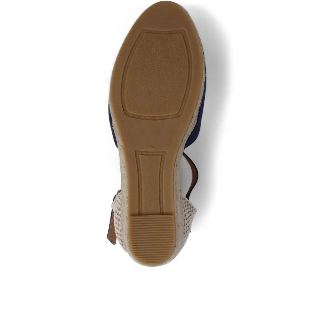 Rosina Leather Espadrilles  - ROSINA / 325 424