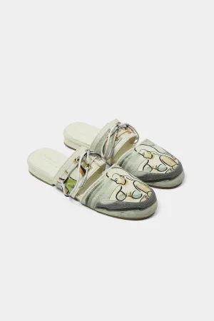 Saun Laced Mules