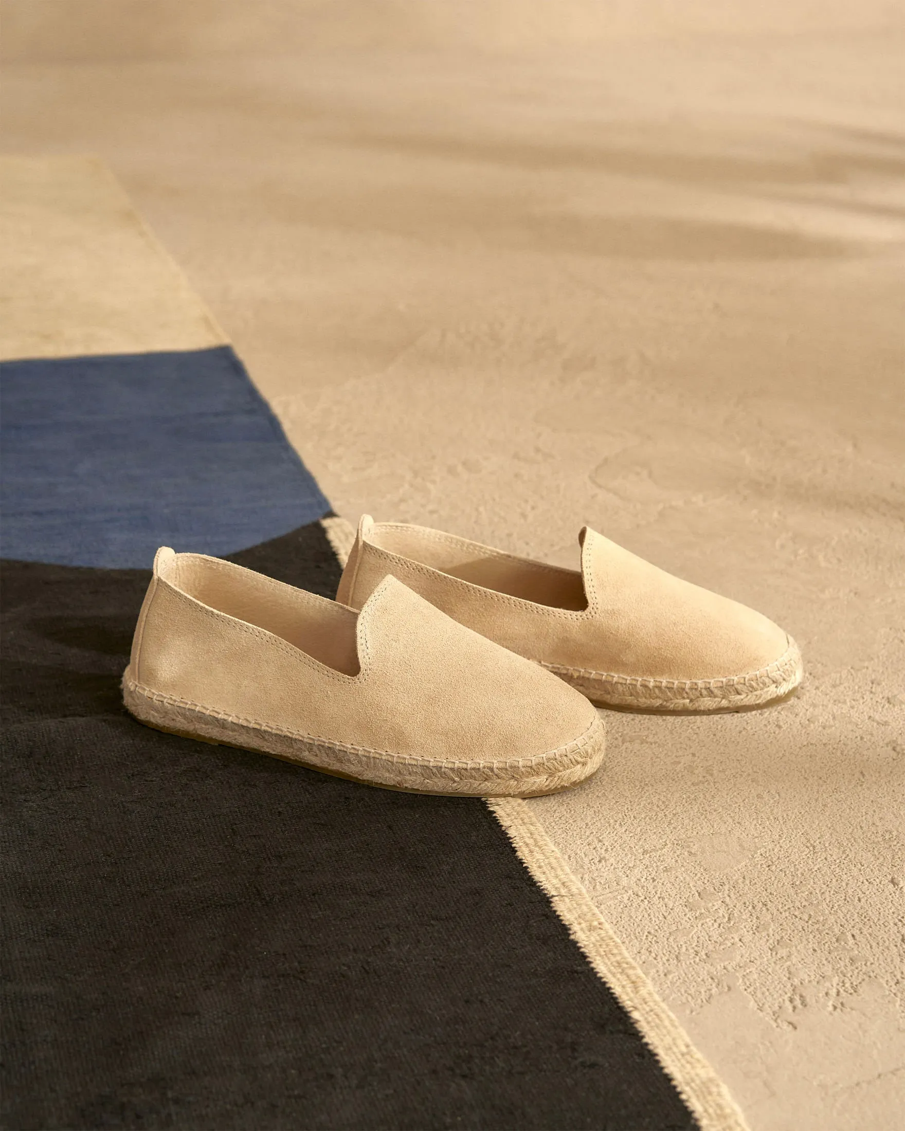 Suede Espadrilles - K11C0 - Hamptons Champagne Beige