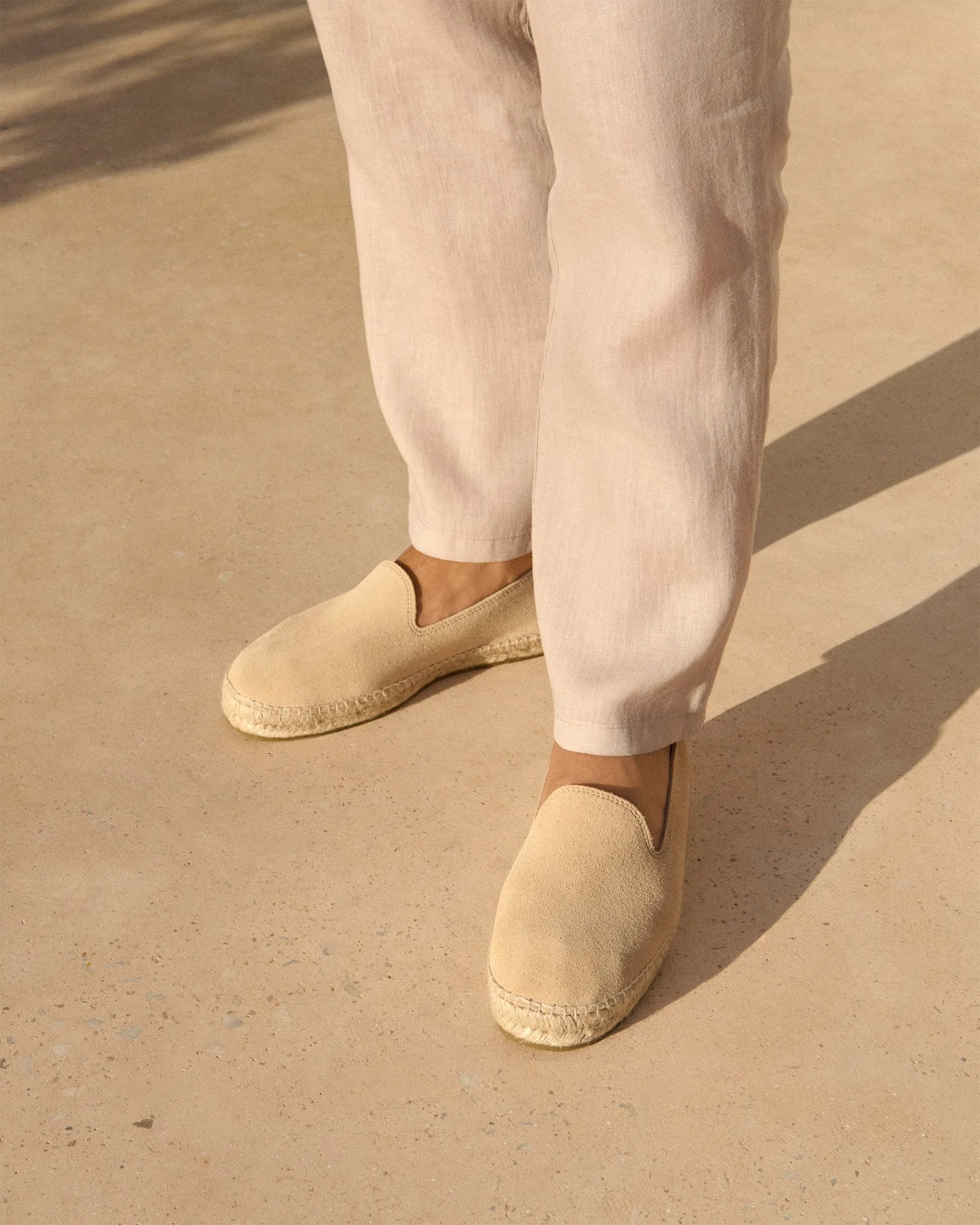 Suede Espadrilles - K11C0 - Hamptons Champagne Beige