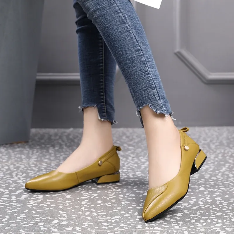 USS Shoes Lupe Women's Low-Heel Dress Pumps