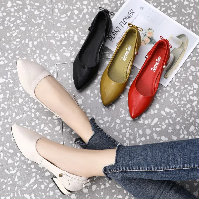 USS Shoes Lupe Women's Low-Heel Dress Pumps
