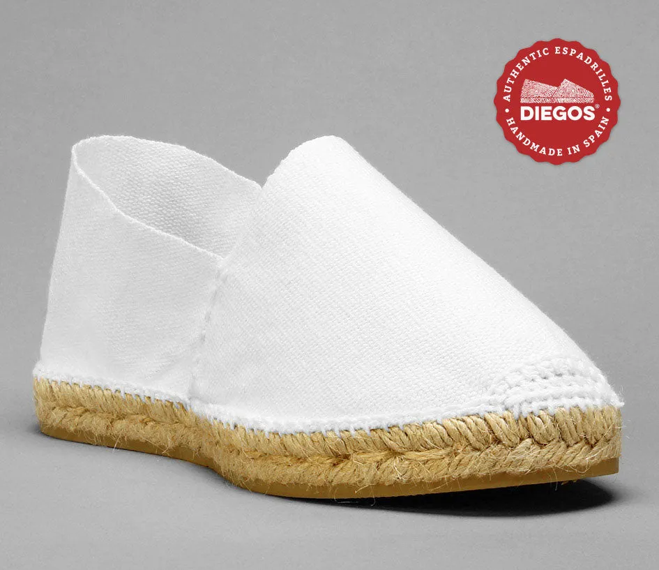 White espadrilles