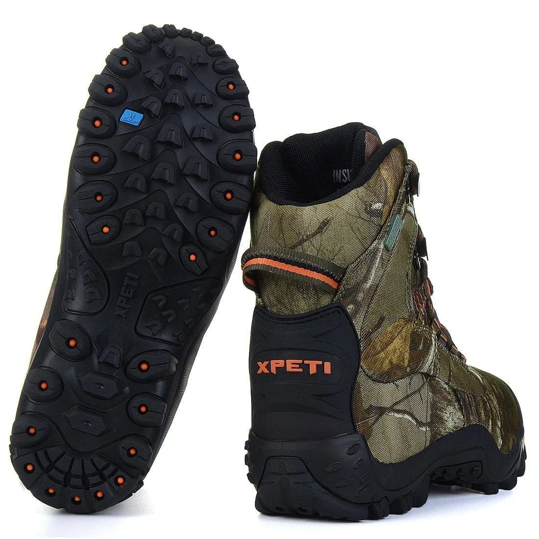 XPETI Men's Thermator 8” Waterproof Hunting Boots